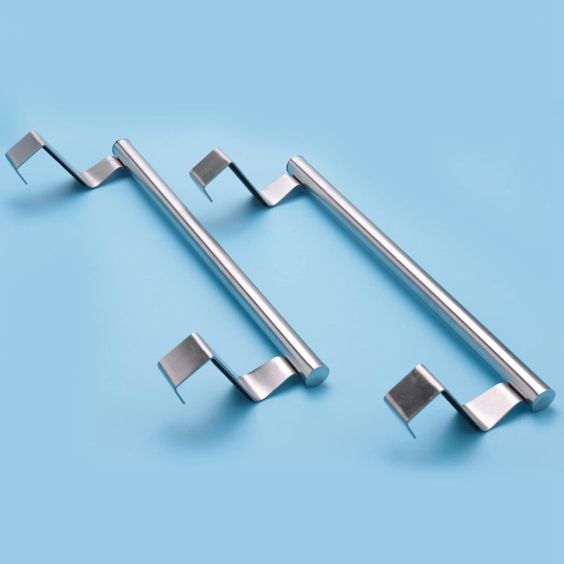 QIANXING Steel Over Door Towel Rack Bar Holders for Universal Fit on